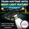 Dog Shock Collar with Remote, Unmatched 4-Mile Range, Night-Light Mode,
