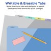 Avery Durable Write-On Plastic Dividers with Pockets, 5-Tabs, 1 Set