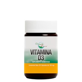 Green house, VITAMINA D3, 30 cápuslas, vitaminas, 10mcg. Suplementos Alimenticios. Multivitaminico Hombre y Mujer. Libre de Gluten y Aditivos.
