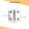 DIALESHU Heavy Duty Marine Boat Hatch Hinges 316 Stainless Steel,