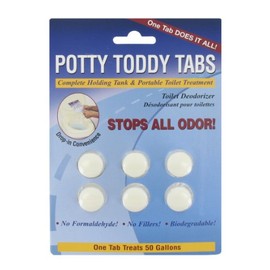 Valterra Q5000VP Potty Toddy Tab, (6 per Card)