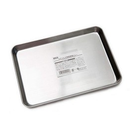 JapanBargain 3067, Japanese Stainless Steel Food Plates Fruit Plate Cooking Prepare Tray for Home and Camping, Made in Japan, 8.5x6 inch, 12-Pack