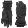 Manzella Women's Fahrenheit 5 Touch Tip Gloves, Black, Large