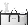 Buffalo Gear Insulated Fish Cooler Bag 40x18In,Leakproof Fish Kill Bag with 2...
