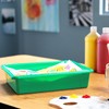 School Smart Sturdy Plastic Storage Tray, Multifunctional Design for Classroom,