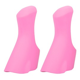 1Pair Bike Handlebar Cover Silicone Protective Comfortable Grips for Road Bicycle Cycling AccessoryPink