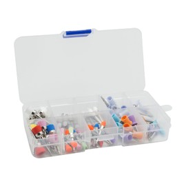 Dental Polisher Replacement Brush Heads, 5 Colours, Universal Fit, Pack of 100