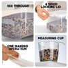 LivLab Mker 10 lbs Cereal Containers Storage - Airtight Flour