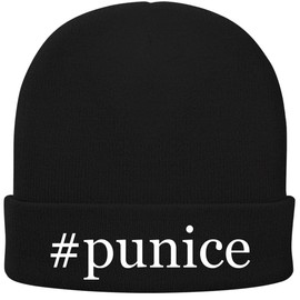 #Punice - Hashtag Soft Adult Beanie Cap, Black, One Size