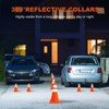 4 Pack Collapsible Traffic Cones Orange Safety Cones 28 Inch,