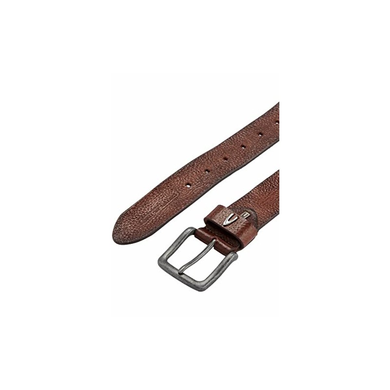camel active Men's Leather Belt, brown