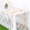 ShinyBeauty Lace Tablecloth, Rectangular, 152.4 x 304.8 cm, Boho Lace,