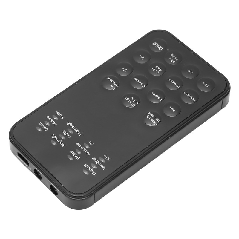 Voice Changer Multifunction 12 Sound Effects Fine Tuning Function One