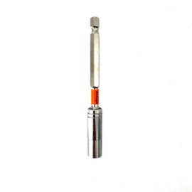 Zeluga 25-503 4'' Magnetic Insert Bit Holder, 1/4" Hex Shank Drill Bit Extender, Impact Driver Bit Holder Fits All Insert and Drive Bits