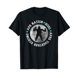 Ape Nation HODL Apes Together Strong Stocks Short Squeeze T-Shirt
