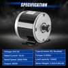 MYFULLY 24V DC 350W Brushed Permanent Magnet Electric Motor Generator