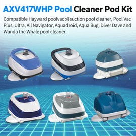 Dfnidy Pool Cleaner Pod Kit AXV417WHP for Hayward Pool Vacuum Part Replaces, and AXV621DAT Pool Vac A-Frame/Turbine Tune-Up Rebuild Kit, Compatible with Hayward Navigator Pool Vac Ultra Pool Cleaner