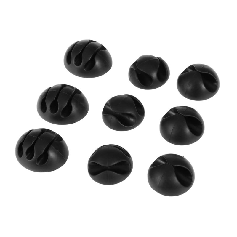 OSALADI 36pcs Cable Clips Organizer Holders for Desk Wall Office