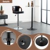 Pazidom Round Bar Table 40" Height Modern High Top Pub