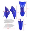 ABS Plastic Mudguard Side Cover Fairing Kit Replacement for Yamaha