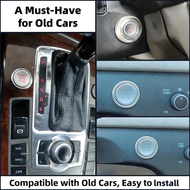 Universal 12V Car Engine Start Stop Push Button Switch with