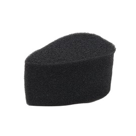 POFET Face Paint Sponge Face Paint Half Moon Black Sponge Tall 10 Piece for Artwork and Body Painting