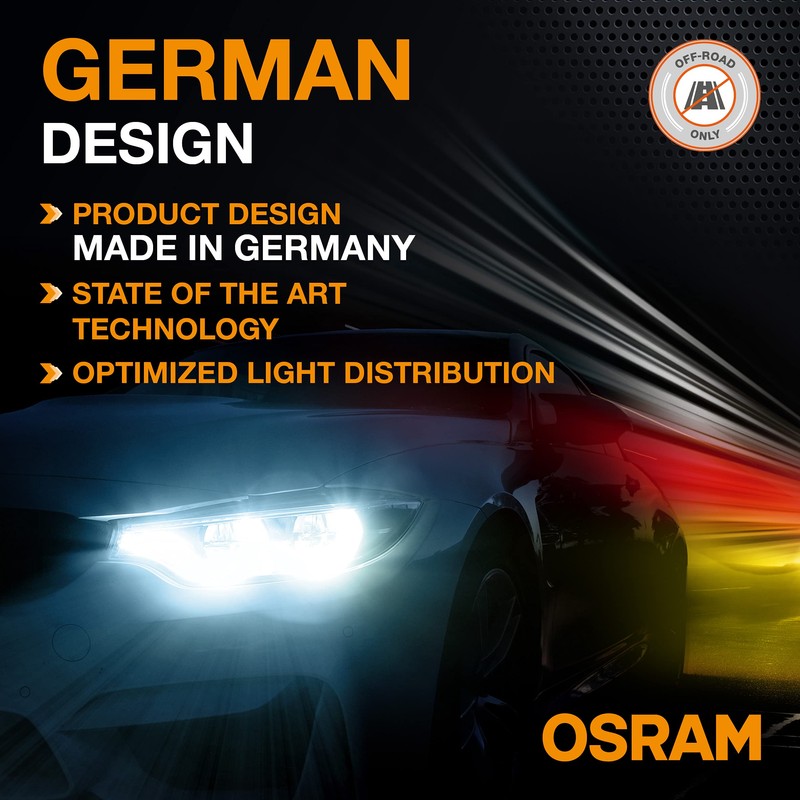 OSRAM LEDriving XTR, ≜H7 LED headlight lamps, cool white LED
