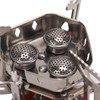 Mini Camping Gas Stove Windproof Stove Three Core Head Gas