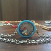 Drama Masks Floating Locket Charm