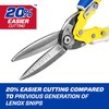 LENOX TOOLS Pliers, Long Straight Avitation Snips, With Durable Grip
