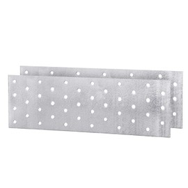 (Pack of 2) Steel Flat Connector Plate 80 x 240 x 2mm