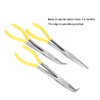 3 Pcs Mechanical Pliers 11in Long 45° 90° Bending Tip