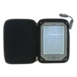 M-EDGE Zipped Latitude Jacket Case for Kindle 4/Kindle Touch/Kobo Touch - Black