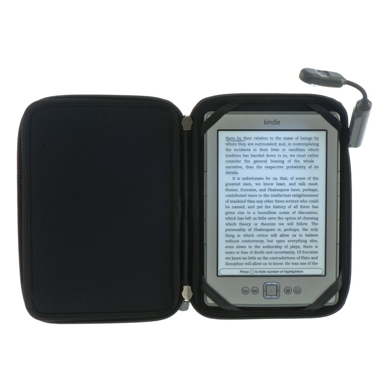 M-EDGE Zipped Latitude Jacket Case for Kindle 4/Kindle Touch/Kobo Touch