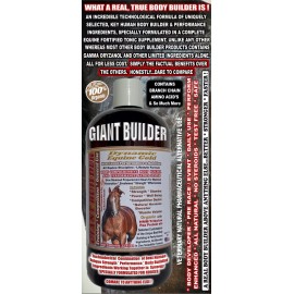 Dynamic Equine Gold UNIQUE HUMAN BODY BUILDER CONCEPT FOR HORSES: Strength*Size*