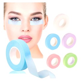 Cintas Micropore Extencion Pestañas Pelusa Multicolor