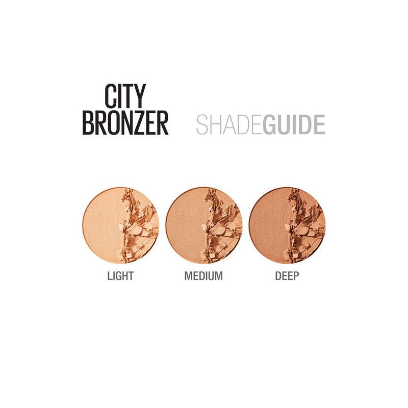 Maybelline City Bronzer & Contour Powder 250 Medium Warm