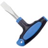 Yiqicomle T Handle Flat Head Screwdriver, 10mm T Handle Flat