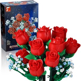 Bouquet of Roses Building Set 