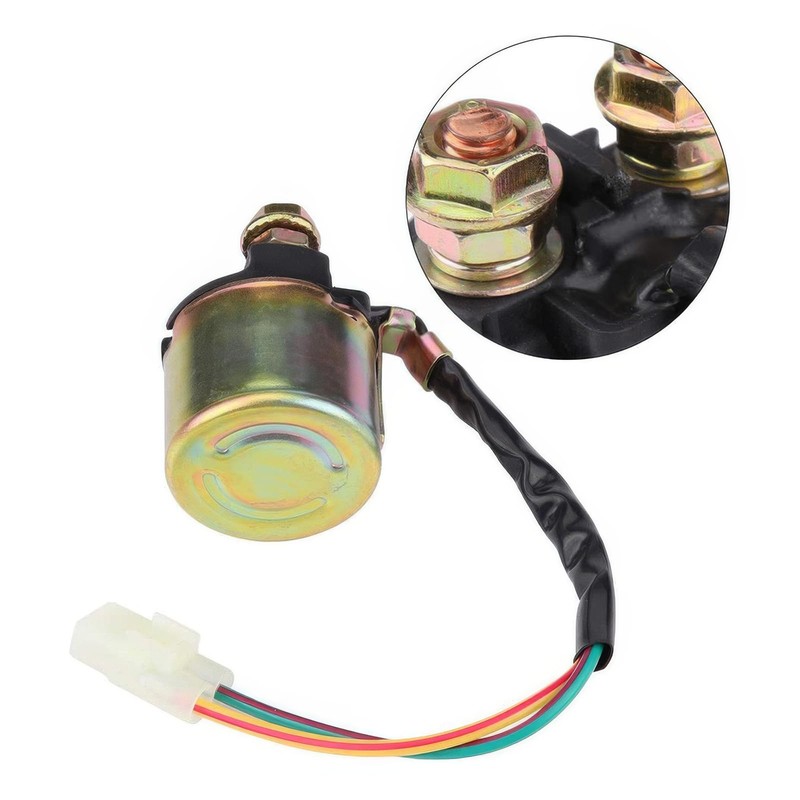 Starter Solenoid Relay, 12V, Compatible with TRX300/TRX350/TRX90/1988-2000, Quad Bikes Starter