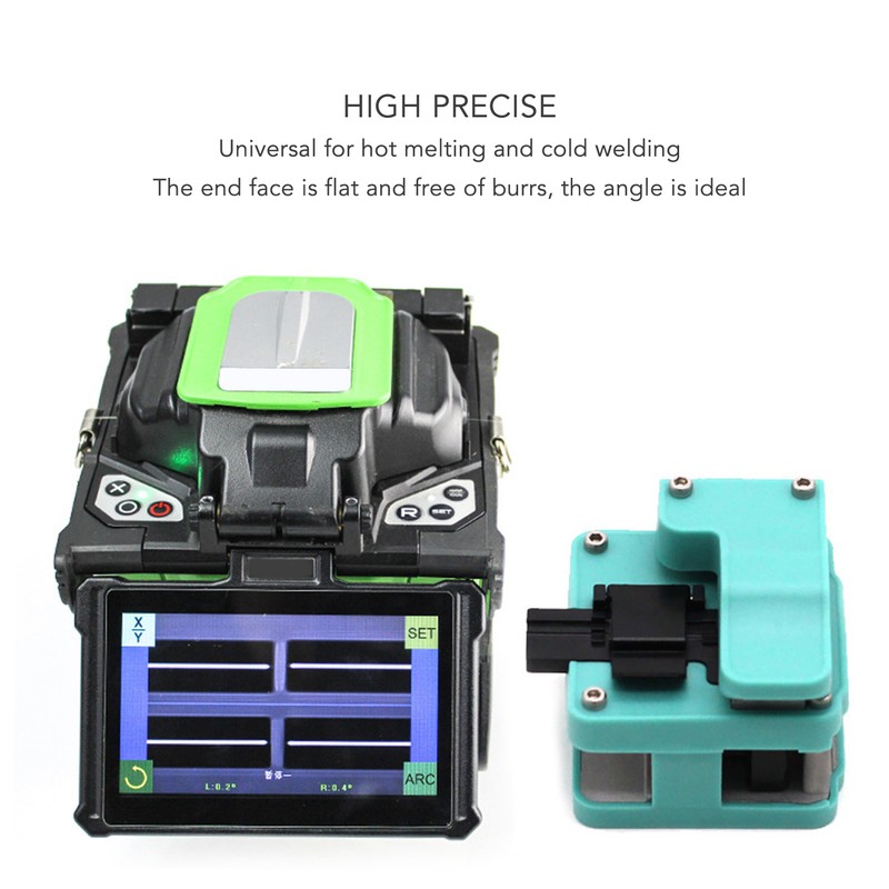 Fiber Cleaver Automatic Knife Return High Precise Cold Welding Hot