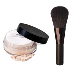 Mustaev Loose Powder 01 Natural Beige + Brush Set BNS / 머스테브 루스 파우더 01 내추럴베이지 + 브러쉬 세트 BNS