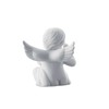 Angel Small White Matt Angel with Butterfly