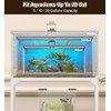 AnBaiMei 20 Gallon Aquarium Stand, Metal Fish Tank Stand with