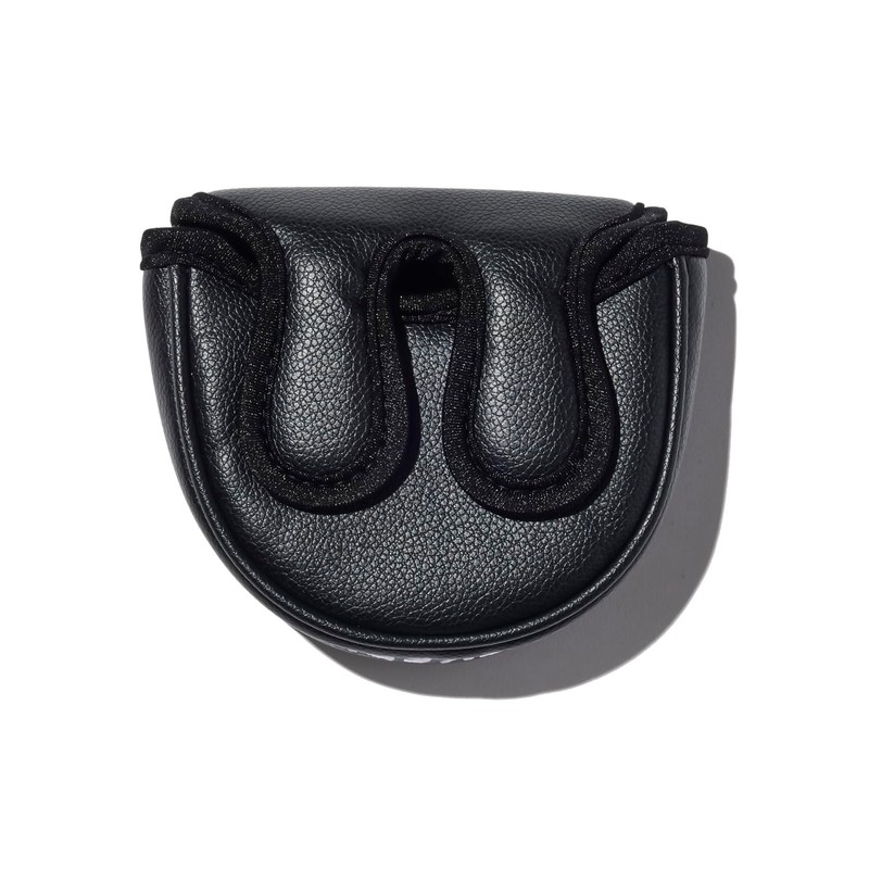 Golf Putter Headcover Simple Star Mallet Magnet (Black)