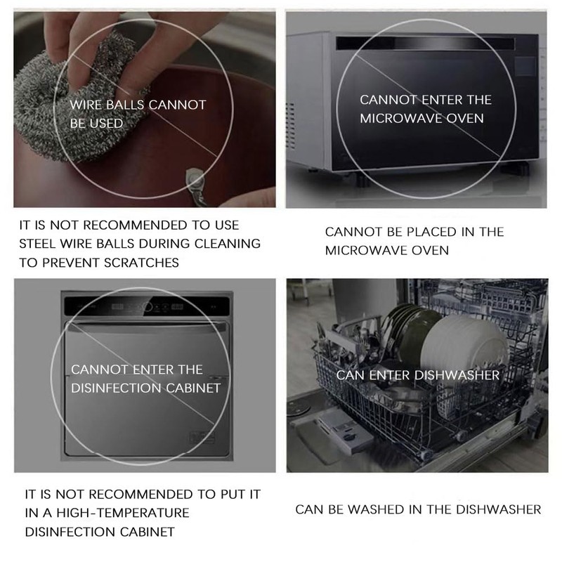 6Pcs Soup Spoon Ramen Noodle Soup Ladle Blue Pattern Soup