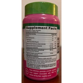 NATURES TRUTH PMS Hormonal Balance† 60 Vegan Gummies Strawberry Pineapple Flavor