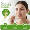 EF-Globally Dental Floss Picks, Plant-Based and Eco-Friendly, No Break and
