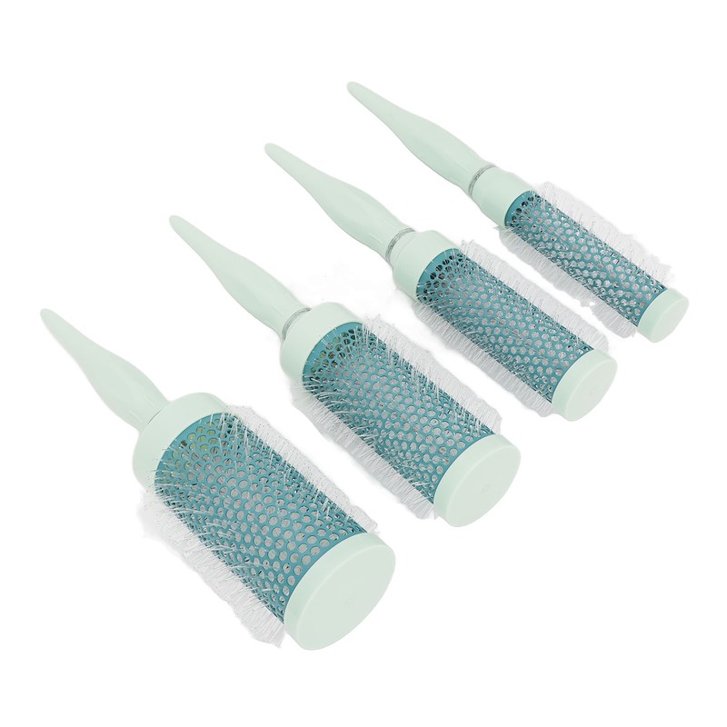 Round Brush Set Reduce Frizz Static Proof Massage Scalp Roll