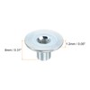 uxcell M4 T-Nuts, 50pcs Carbon Steel Tee Nut Round Base